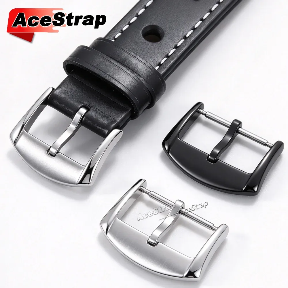 Boucle montre acier inoxydable 18 et 20 mm