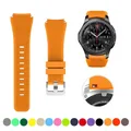 Bracelet 20 à 22 mm pour Samsung et Huawei – Couleur du bracelet orange 5