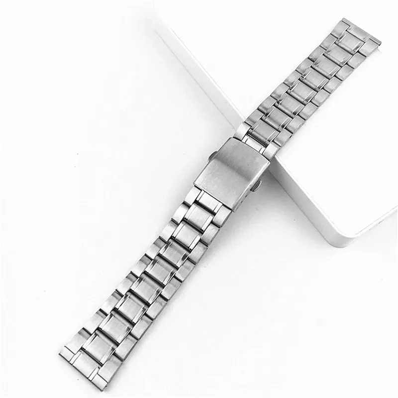 Bracelet acier 12 à 22 mm réglable mode