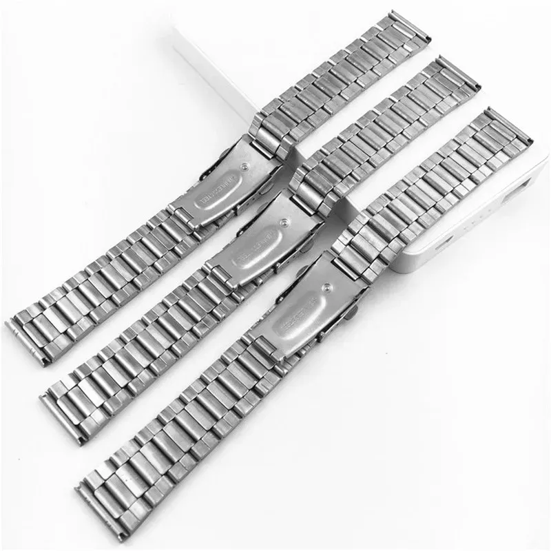 Bracelet acier 12 à 22 mm réglable mode