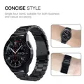 Bracelet acier 18 à 22 mm pour Samsung Galaxy Watch 7 – 6