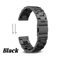 Bracelet acier 18 à 22 mm pour Samsung Galaxy Watch 7 – Couleur BLACK
