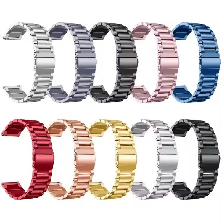 Bracelet acier 18 à 22 mm pour Samsung Galaxy Watch 7