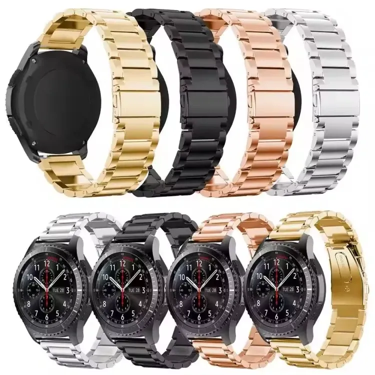 Bracelet acier 18 à 22 mm pour Samsung Galaxy Watch 7