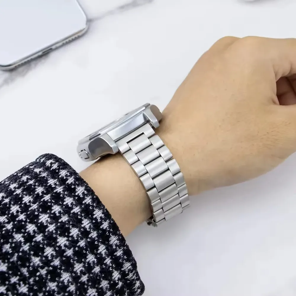 Bracelet acier 18 à 22 mm pour Samsung Galaxy Watch 7