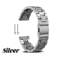Bracelet acier 18 à 22 mm pour Samsung Galaxy Watch 7 – Couleur SILVER