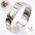 Bracelet acier 20 à 21 mm pour Rolex Submariner – Couleur du bracelet Bright silver 2