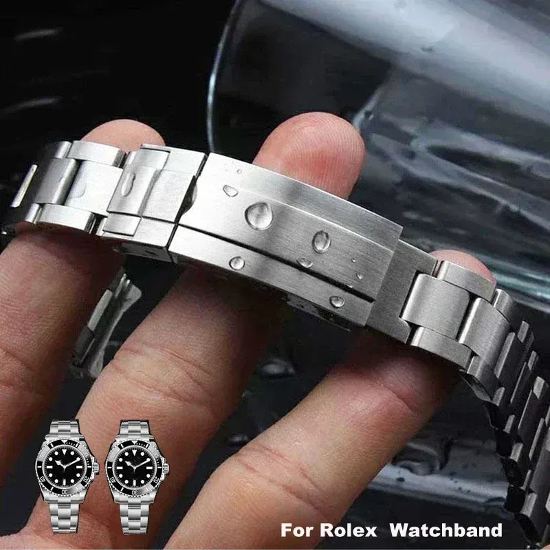 Bracelet acier 20 à 21 mm pour Rolex Submariner