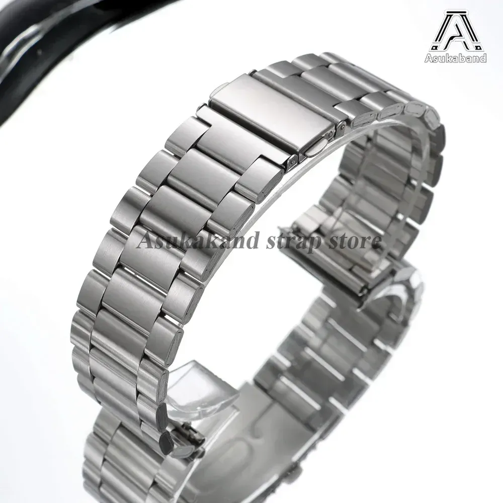 Bracelet acier 20 à 22 mm pour Samsung et Huawei