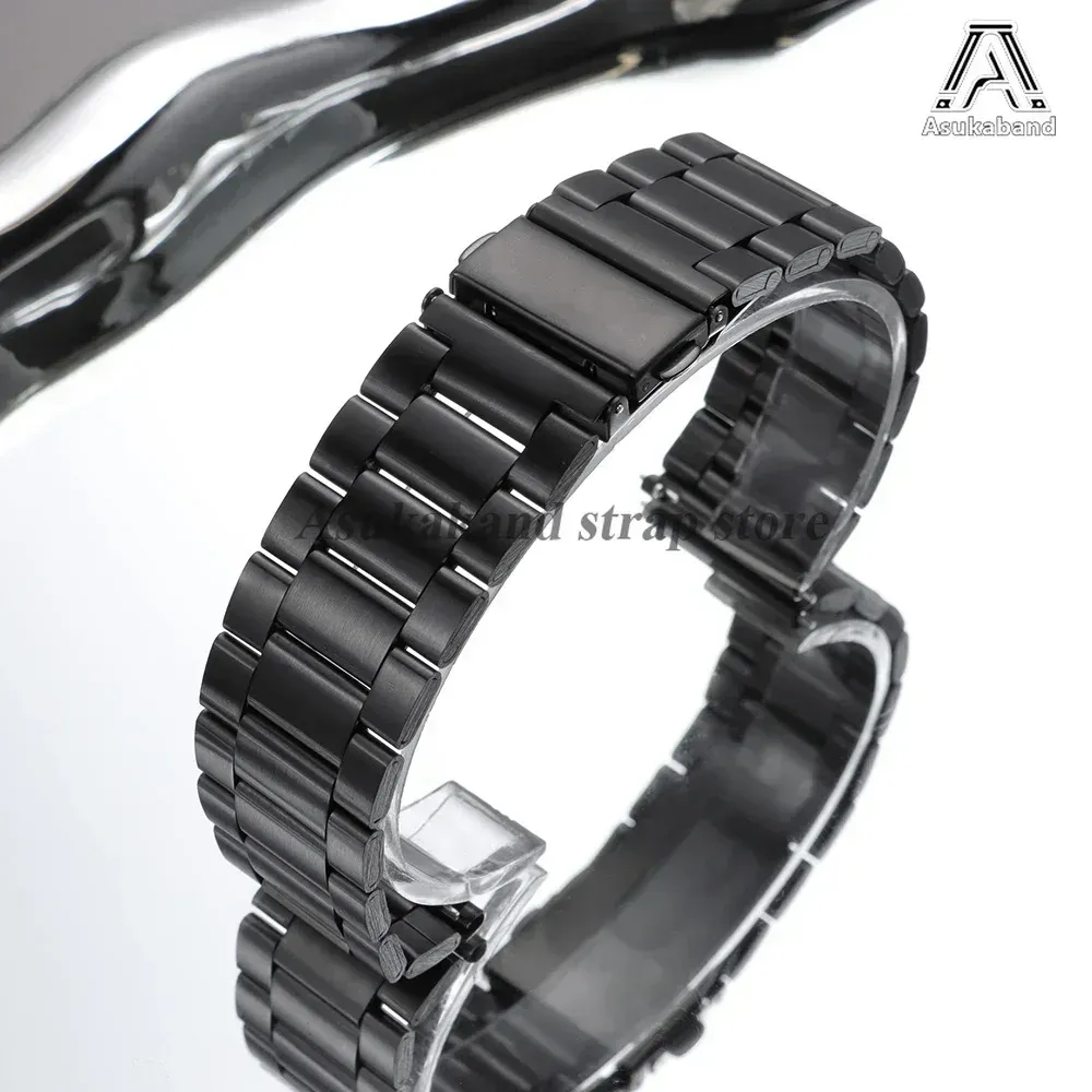 Bracelet acier 20 à 22 mm pour Samsung et Huawei