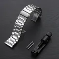 Bracelet acier 20 à 22 mm pour Samsung et Huawei – Couleur du bracelet Silver