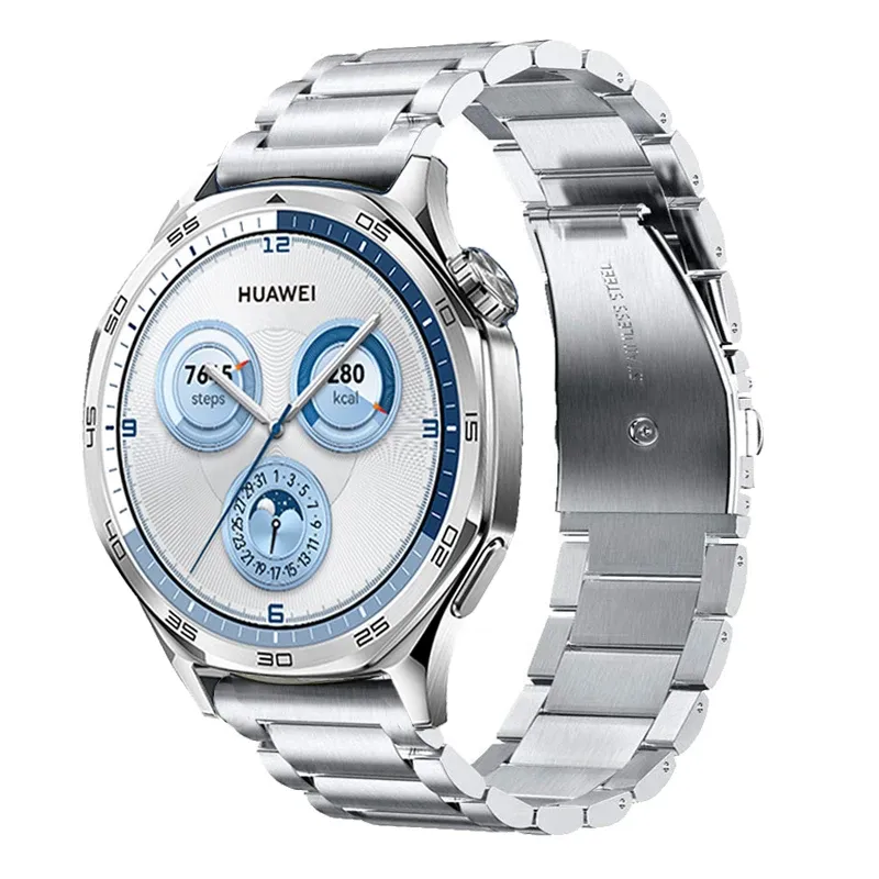 Bracelet acier 22 mm pour Huawei Watch GT6 5 4 3