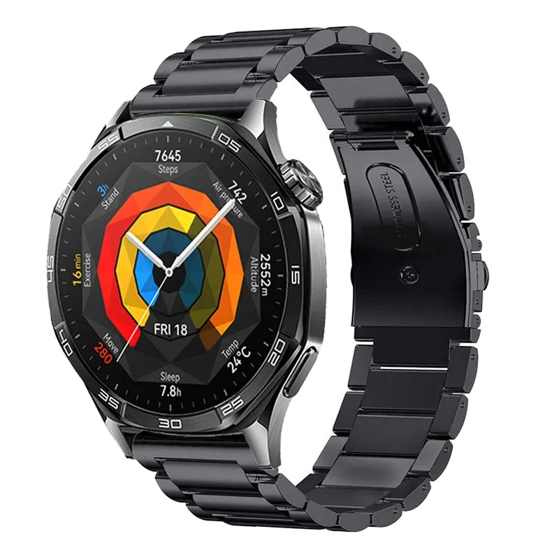 Bracelet acier 22 mm pour Huawei Watch GT6 5 4 3