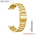 Bracelet acier 22 mm pour Huawei Watch GT6 5 4 3 – Color gold