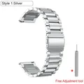 Bracelet acier 22 mm pour Huawei Watch GT6 5 4 3 – Color silver