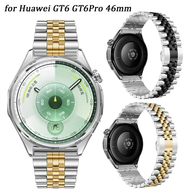 Bracelet acier 22 mm pour Huawei Watch GT7 Pro
