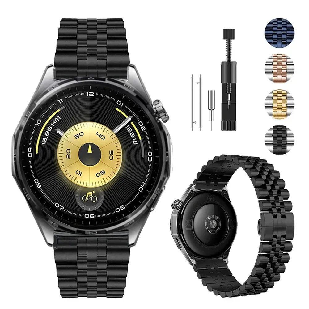 Bracelet acier 22 mm pour Huawei Watch GT7 Pro