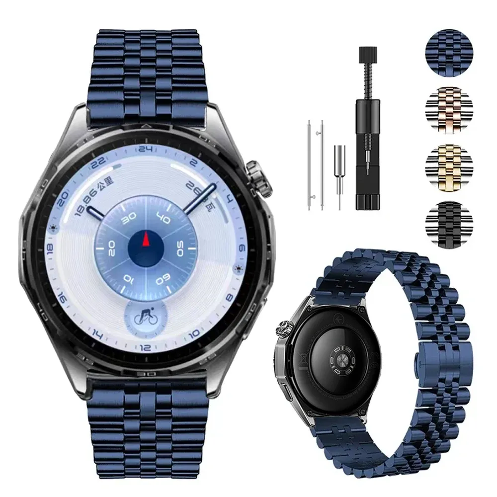 Bracelet acier 22 mm pour Huawei Watch GT7 Pro
