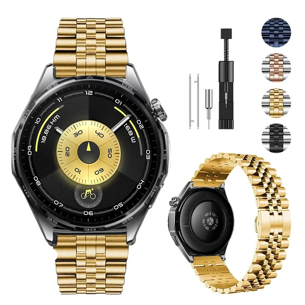 Bracelet acier 22 mm pour Huawei Watch GT7 Pro