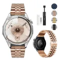 Bracelet acier 22 mm pour Huawei Watch GT7 Pro – Couleur du bracelet Rose gold