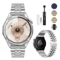 Bracelet acier 22 mm pour Huawei Watch GT7 Pro – Couleur du bracelet Silver
