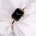 Bracelet acier diamant pour Apple Watch 38 à 49 mm femmes – 1
