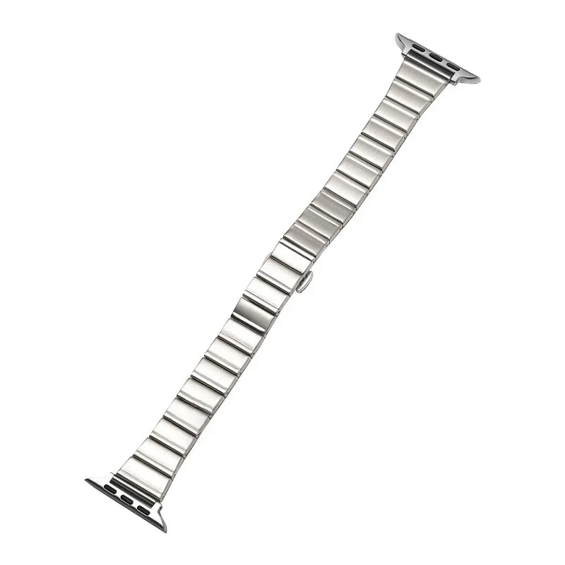 Bracelet acier fin pour Apple Watch 38 à 49 mm femmes