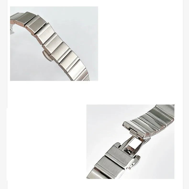 Bracelet acier fin pour Apple Watch 38 à 49 mm femmes