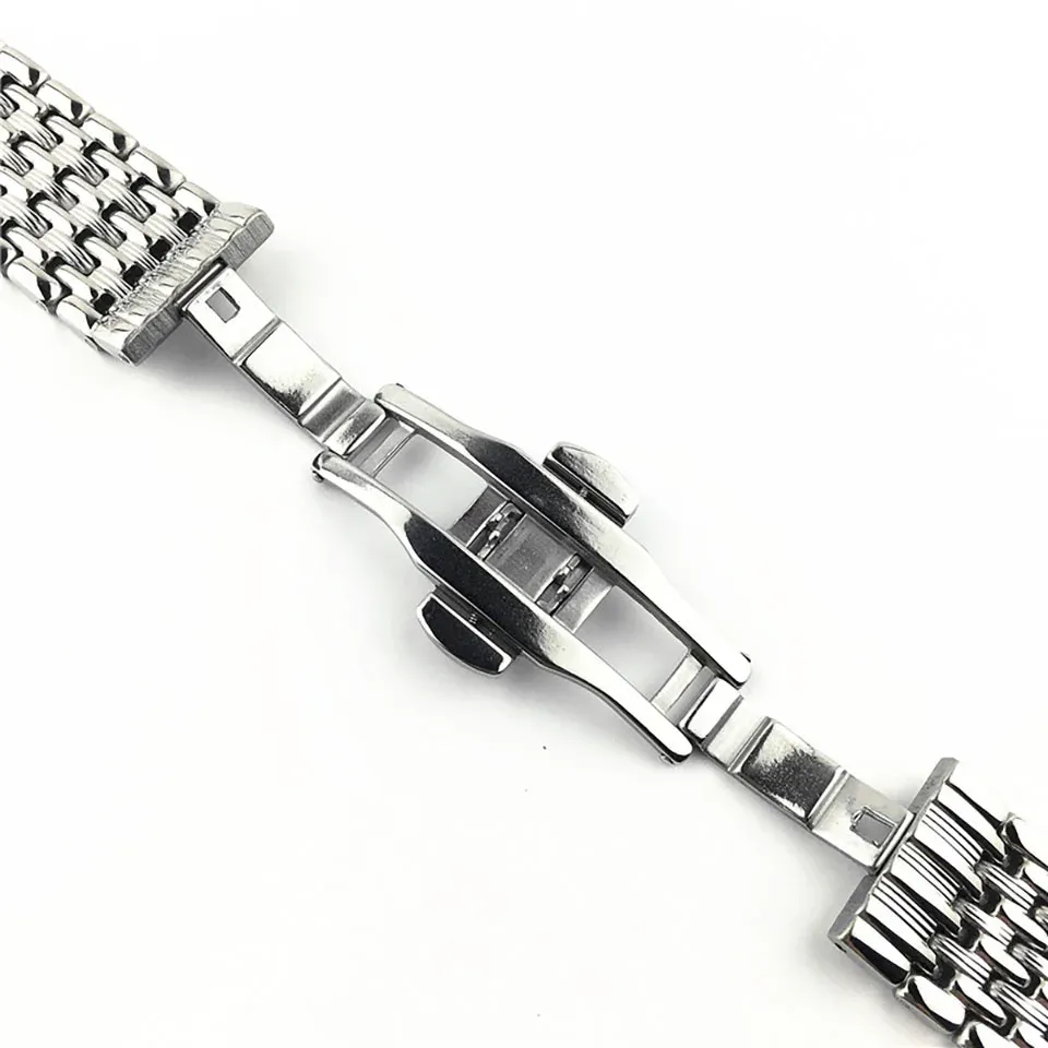 Bracelet acier inoxydable 12 à 22 mm poli