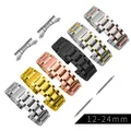 Bracelet acier inoxydable 12 à 22 mm pour Longines Huawei – 2