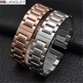 Bracelet acier inoxydable 12 à 24 mm poli ou brossé – 3