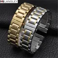 Bracelet acier inoxydable 12 à 24 mm poli ou brossé – 4