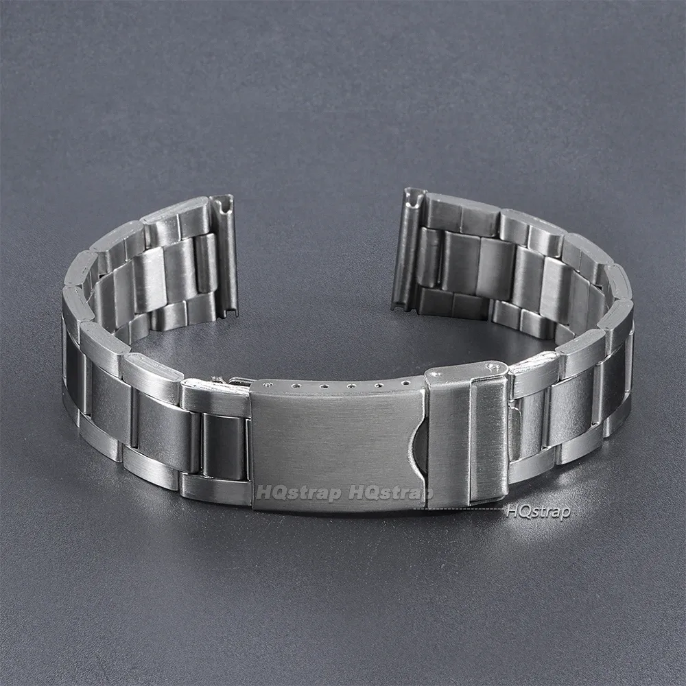 Bracelet acier inoxydable 12 à 24 mm universel