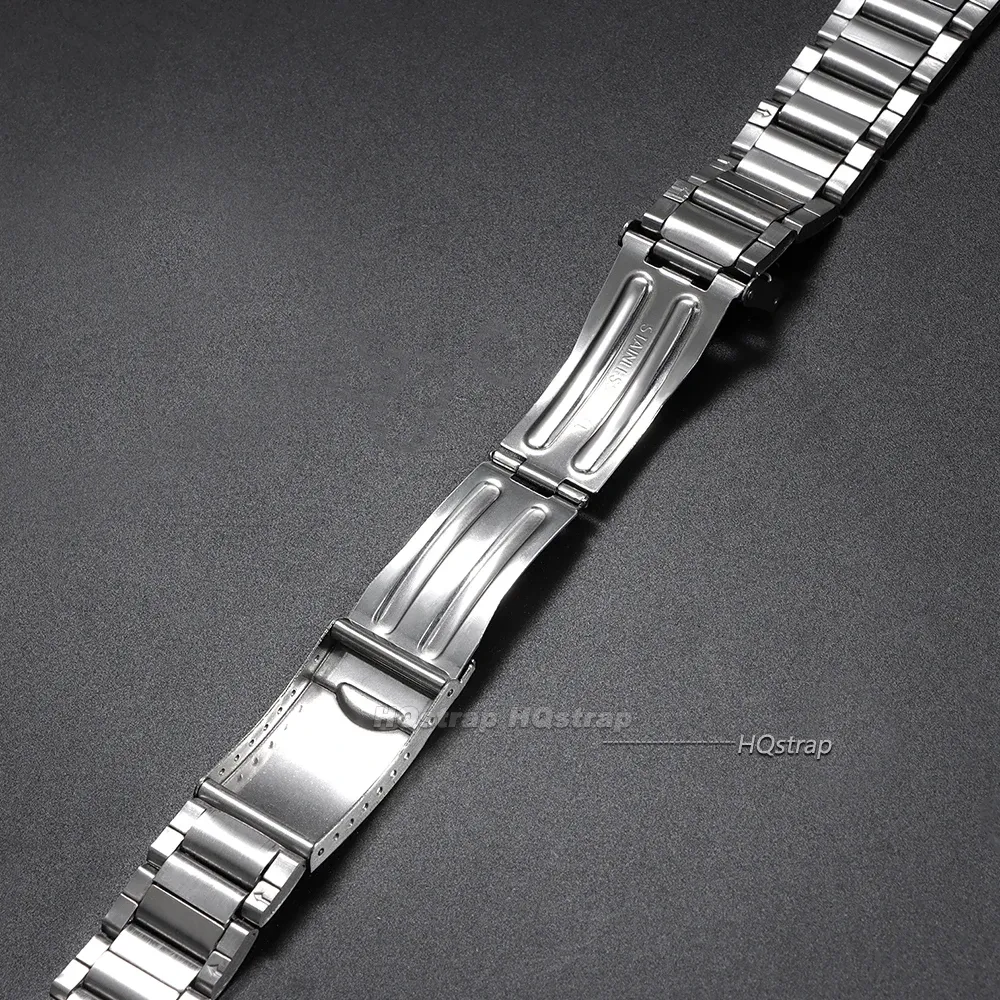 Bracelet acier inoxydable 12 à 24 mm universel
