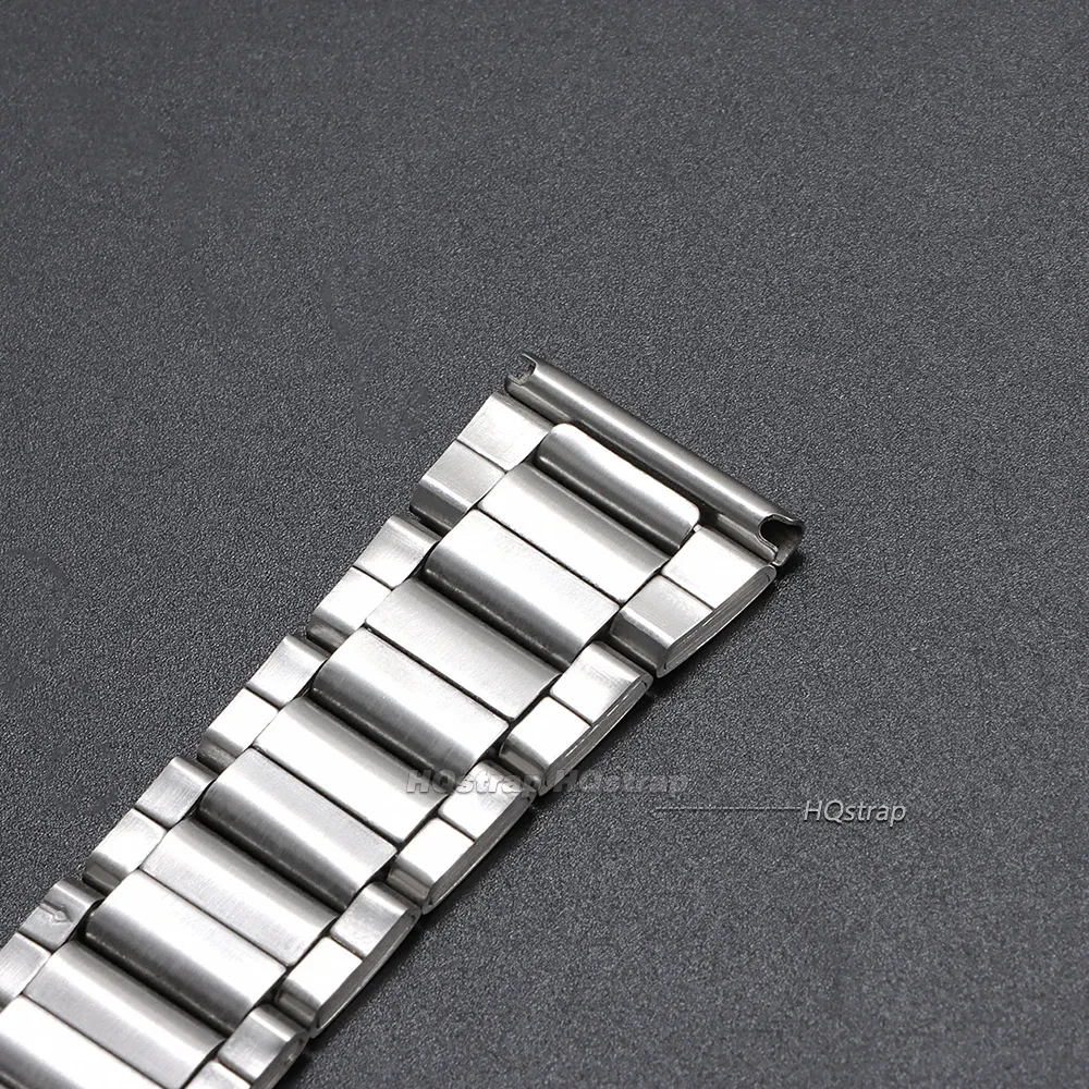 Bracelet acier inoxydable 12 à 24 mm universel