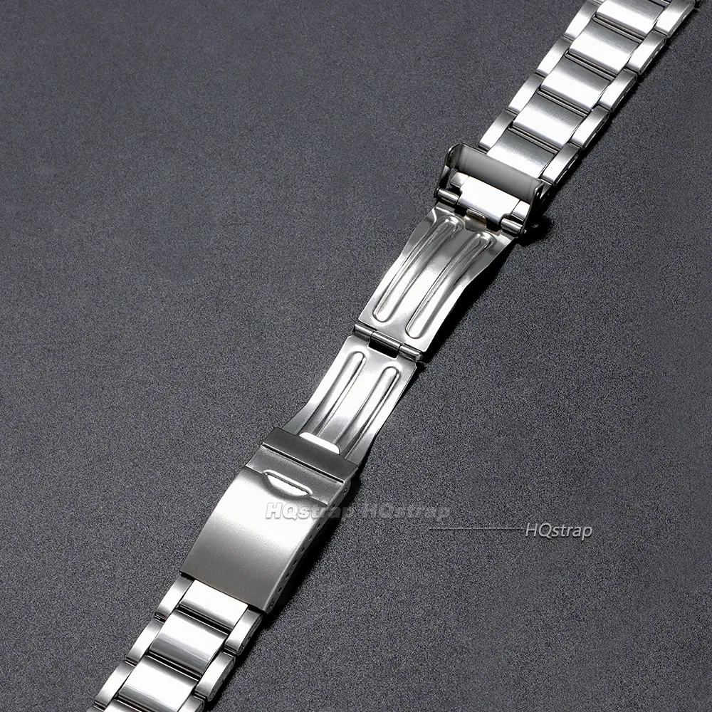 Bracelet acier inoxydable 12 à 24 mm universel