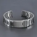 Bracelet acier inoxydable 12 à 24 mm universel – Couleur du bracelet steel