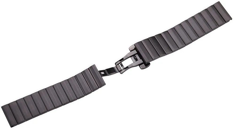Bracelet acier inoxydable 16 à 22 mm à dégagement rapide