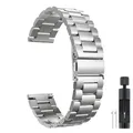 Bracelet acier inoxydable 18 à 22 mm – Couleur du bracelet Argent