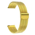 Bracelet acier inoxydable 18 à 22 mm – Couleur du bracelet AXN-Gold