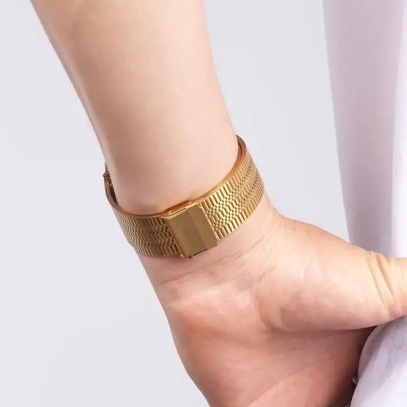 Bracelet acier inoxydable 18 à 22 mm