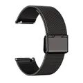 Bracelet acier inoxydable 18 à 22 mm – Couleur du bracelet ML-Black