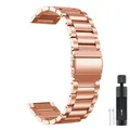 Bracelet acier inoxydable 18 à 22 mm – Couleur du bracelet Or rose