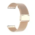 Bracelet acier inoxydable 18 à 22 mm – Couleur du bracelet Or rose ML
