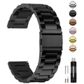 Bracelet acier inoxydable 22 mm pour Amazfit Huawei – 5
