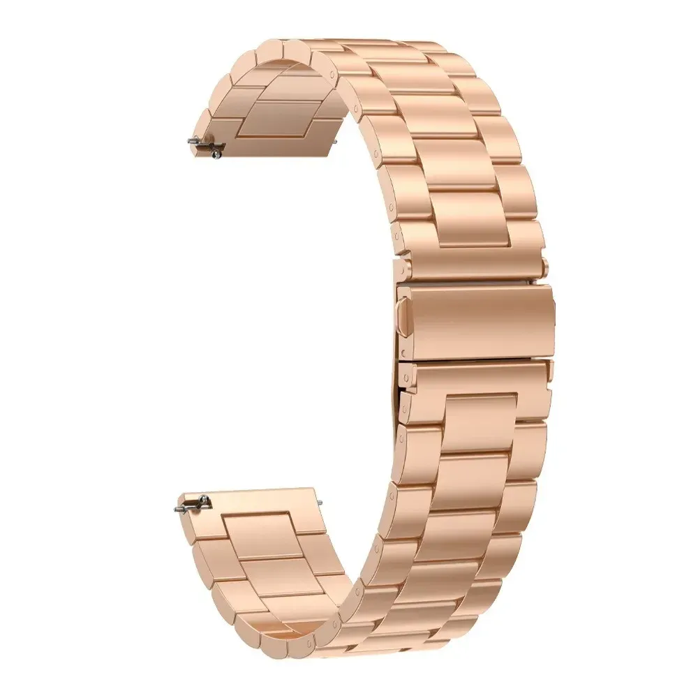 Bracelet acier inoxydable 22 mm pour Amazfit Huawei