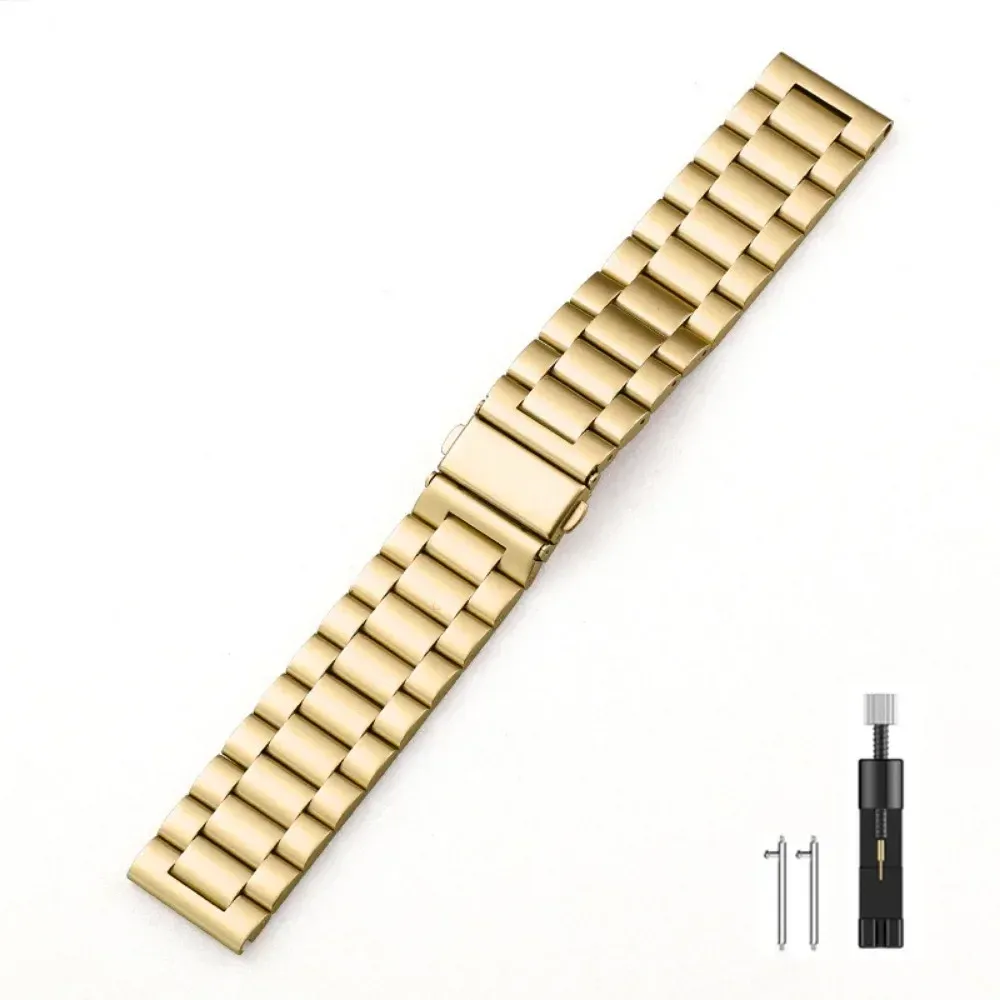 Bracelet acier inoxydable 22 mm pour Amazfit Huawei