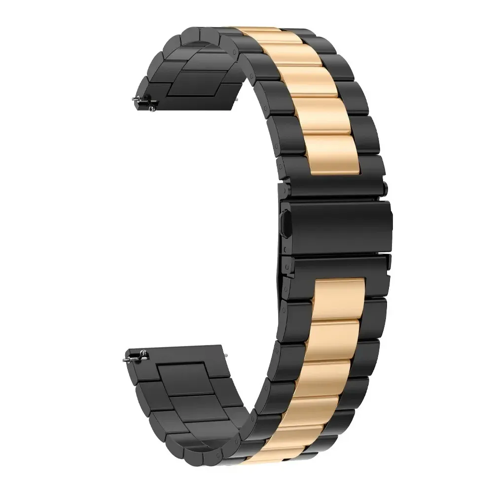 Bracelet acier inoxydable 22 mm pour Amazfit Huawei