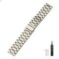 Bracelet acier inoxydable 22 mm pour Amazfit Huawei – Couleur du bracelet Starlight
