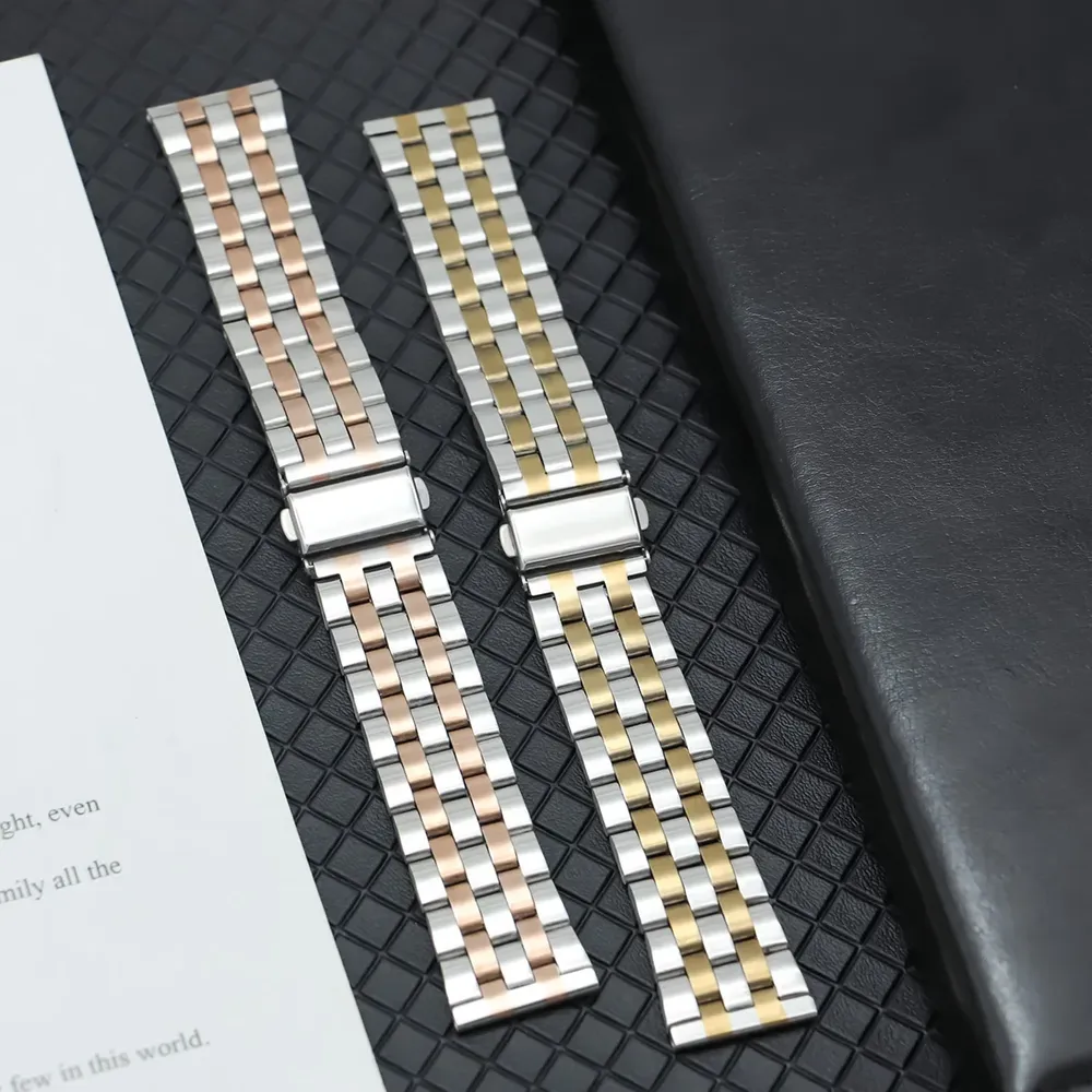 Bracelet acier inoxydable 22 mm pour Huawei Redmi